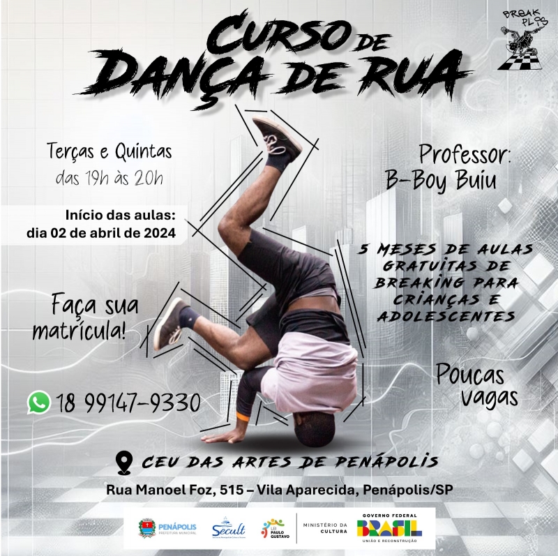 Noticia lei-paulo-gustavo-secult-abre-inscricoes-para-cursos-de-danca-de-rua-e-de