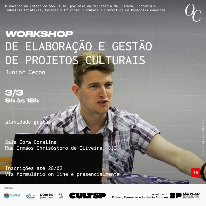 Noticia secult-abre-inscricoes-para-workshop-de-elaboracao-de-projetos-culturais